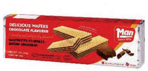 Man Cocoa Wafers