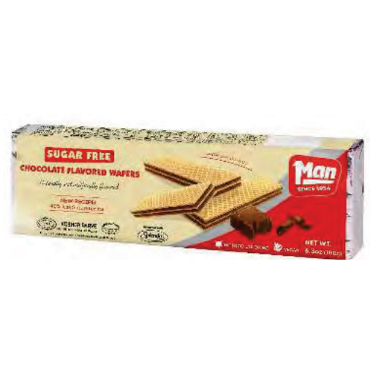 Man Sugar Free Chocolate Wafers