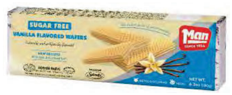 Man Sugar Free Vanilla Wafers