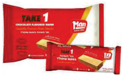 Man Take 1 Chocolate  Wafers