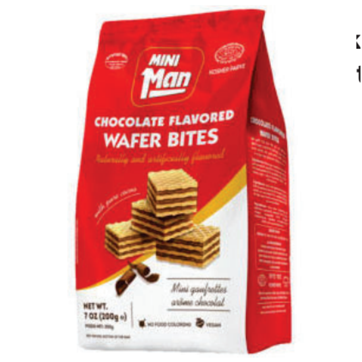 Man Chocolate Wafer Cubes