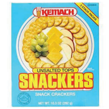 Kemach Snackers - Unsalted Tops
