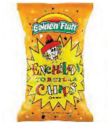 Golden Fluff Enchilada Tortilla Chips