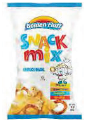 Golden Fluff Snack Mix