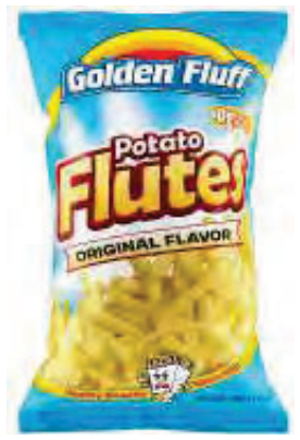 Golden Fluff Potato Flutes - Original