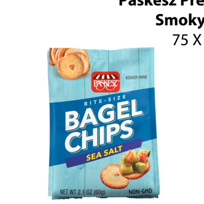 Paskesz Bagel Chips - Sea Salt