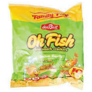 Dee Best Oh Fish Family Pk - Sour Cream