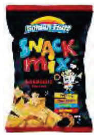 Golden Fluff BBQ Snack Mix