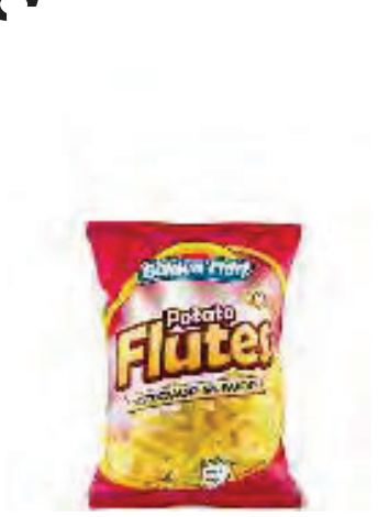 Golden Fluff Potato Flutes - Ketchup