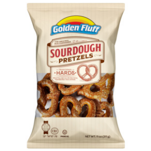 Golden Fluff Sourdough Pretzels