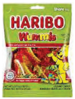 Haribo Gummi Snakes Wummies