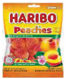 Haribo Gummi Peaches