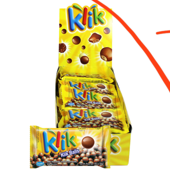 Klik Malt Balls Mini Bags