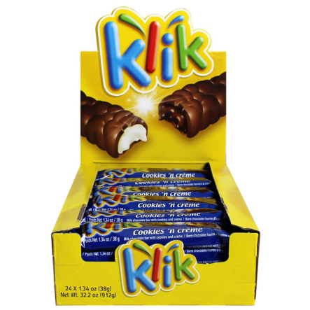 Klik Cookies & Cream Bar