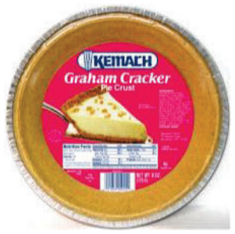 Kemach Graham Pie Crust