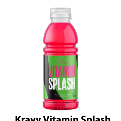 Kravy Vitamin Splash - Kiwi Strawbery
