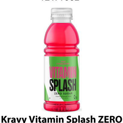 Kravy Vitamin Splash ZERO - Kiwi Strawbery