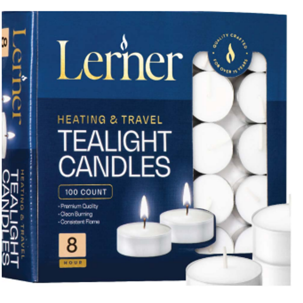 Lerner 8 hour Tealights