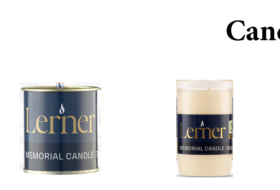 Lerner 3 Day Candles