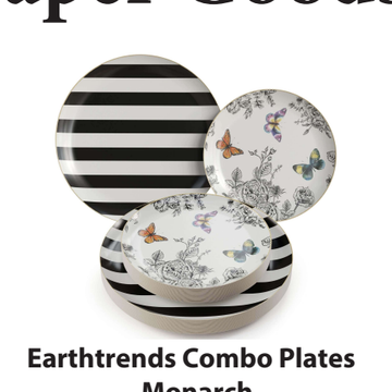 Earthtrends Combo Plates - Monarch