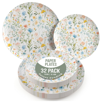 Earthtrends Combo Plates - Petite Fleur