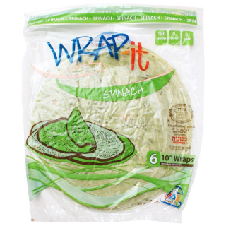 Pas Wraps 10" - Spinach