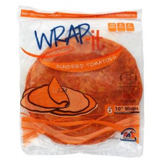 Pas Wraps 10" - Tomato