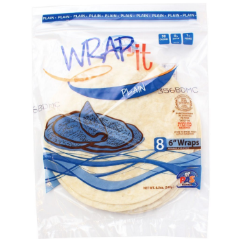 Pas Wraps 6" - Plain