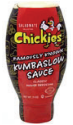Chickies Kumbaslow Sauce