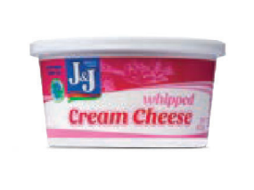 J&J Whipped Cream Cheese