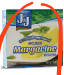 J&J Margarine Quarters