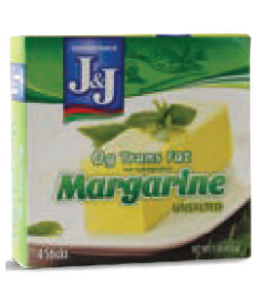 J&J Margarine Quarters - Trans Fat Free