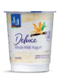 J&J Deluxe Yogurt - French Vanilla