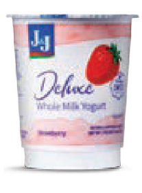 J&J Deluxe Yogurt - Strawberry
