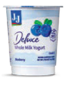 J&J Deluxe Yogurt - Blueberry