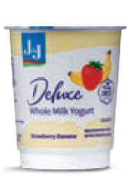 J&J Deluxe Yogurt - Strawberry/Banana