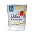 J&J Deluxe Yogurt - Strawberry/Banana