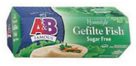 A&B Gefilte Fish - Sugar Free