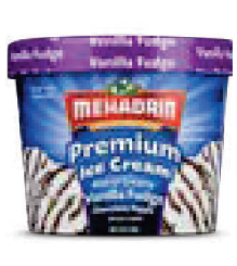 Mehadrin Vanilla Fudge Ice Cream