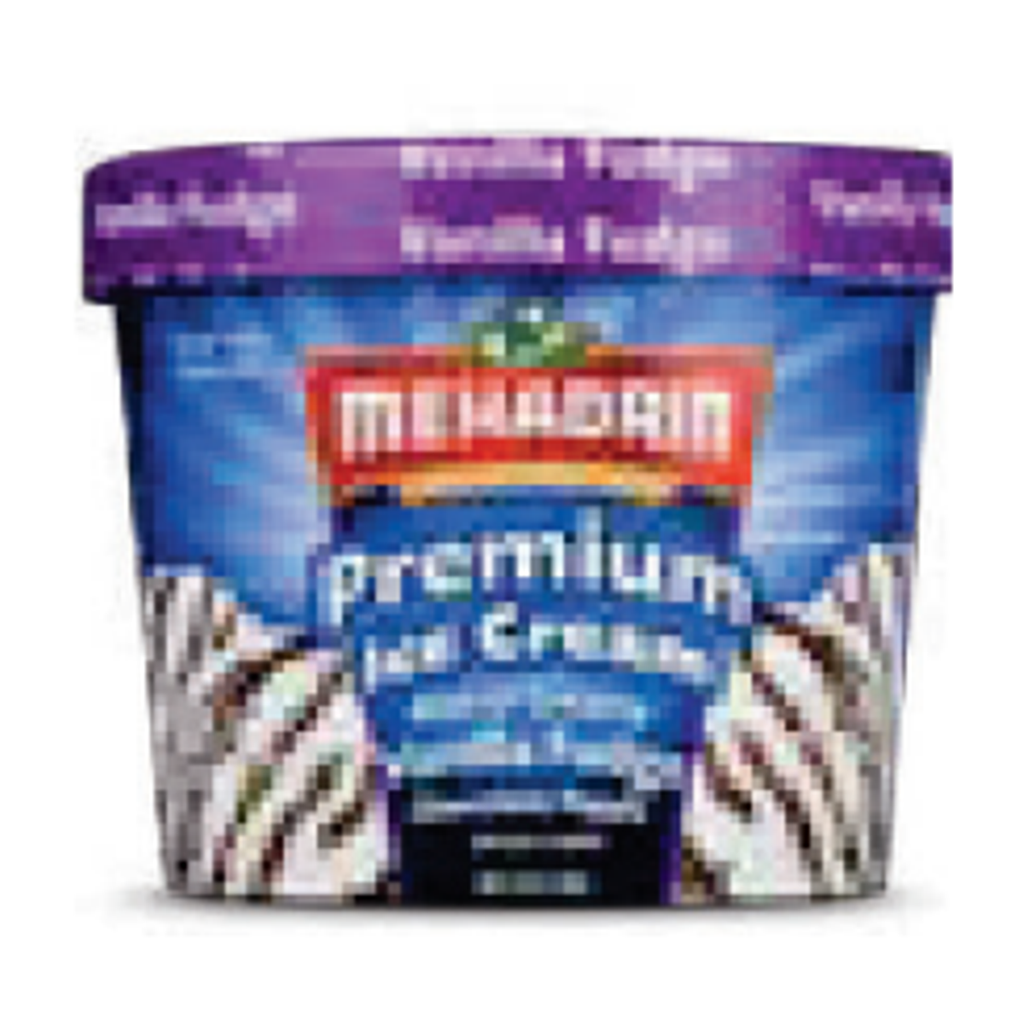 Mehadrin Vanilla Fudge Ice Cream