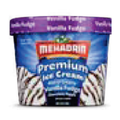 Mehadrin Vanilla Fudge Ice Cream