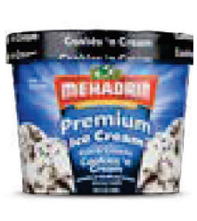 Mehadrin Cookie Cream Ice Cream