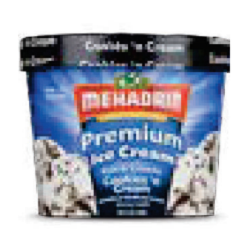 Mehadrin Cookie Cream Ice Cream
