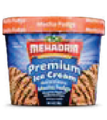 Mehadrin Mocha Fudge Ice Cream
