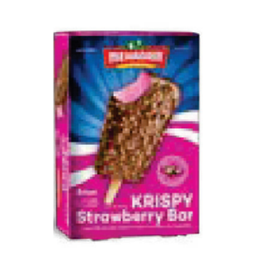 Mehadrin Krispy Bars - Strawberry