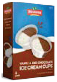 Mehadrin Vanilla Chocolate Dixie Cups