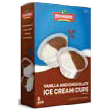 Mehadrin Vanilla Chocolate Dixie Cups