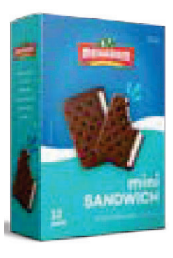 Mehadrin Mini Ice Cream Sandwiches