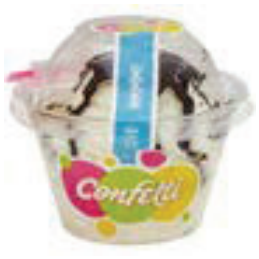 Confetti Ice Cream Cup - Vanilla