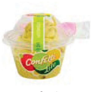 Confetti Ice Cream Cup - Tropical Sorbet